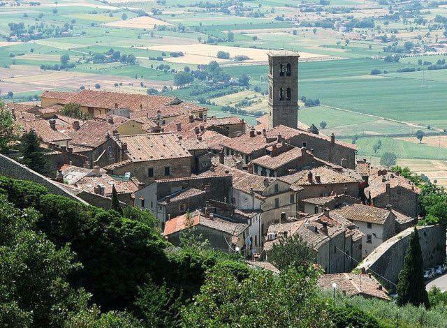 La Casina Nel Vicolo Villa Cortona Eksteriør bilde